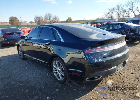 2014 Lincoln Mkz z USA, uszkodzony, nr VIN 3LN6L2JK5ER810109